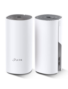 Tp-Link Deco E4 (2-Pack) Dual-Band (2.4 Ghz/5 Ghz) Wi-Fi 5 (802.11Ac) Biały, Szary Wewnętrzny 2