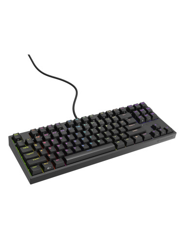 Genesis Thor 404 Tkl Klawiatura Gaming Usb Qwerty Amerykański Międzynarodowy Czarny