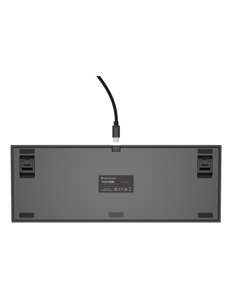 Genesis Thor 404 Tkl Klawiatura Gaming Usb Qwerty Amerykański Międzynarodowy Czarny