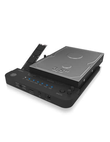 Icy Box Ib-2913Mcl-C31 Usb 3.2 Gen 2 (3.1 Gen 2) Type-C Czarny