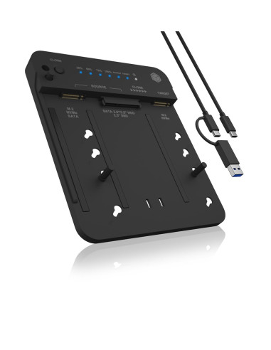 Icy Box Ib-2913Mcl-C31 Usb 3.2 Gen 2 (3.1 Gen 2) Type-C Czarny