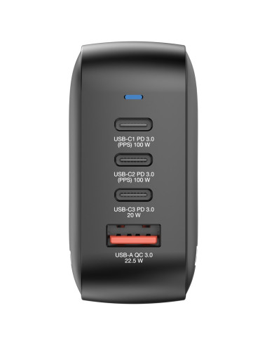 Verbatim Mini Gan Ładowarka 100W 3Xusb-C Pd, 1Xusb-A Qc 3.0