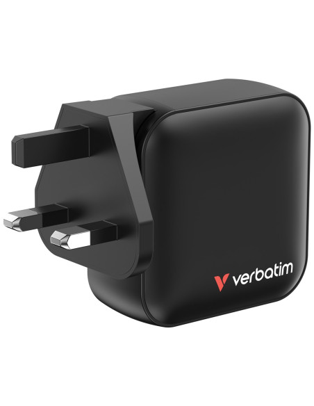 Verbatim Mini Gan Ładowarka 100W 3Xusb-C Pd, 1Xusb-A Qc 3.0