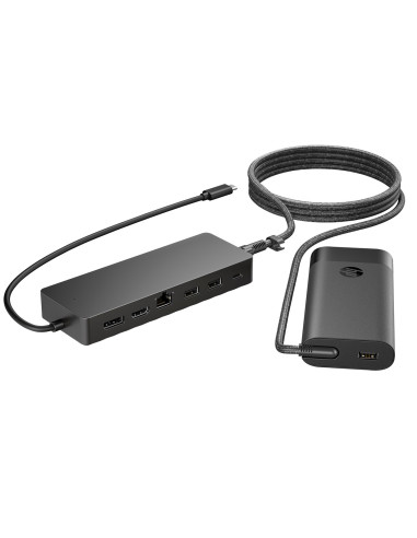 Hp Zestaw Uniwersalnego Koncentratora Usb-C I Ładowarki Do Laptopów