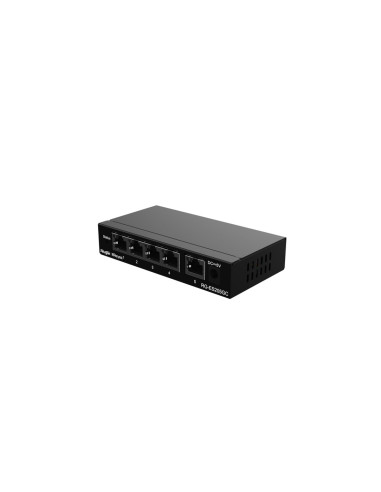 Ruijie Networks Rg-Es205Gc Łącza Sieciowe Zarządzany L2 Gigabit Ethernet (10/100/1000) Czarny