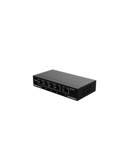 Ruijie Networks Rg-Es205Gc Łącza Sieciowe Zarządzany L2 Gigabit Ethernet (10/100/1000) Czarny
