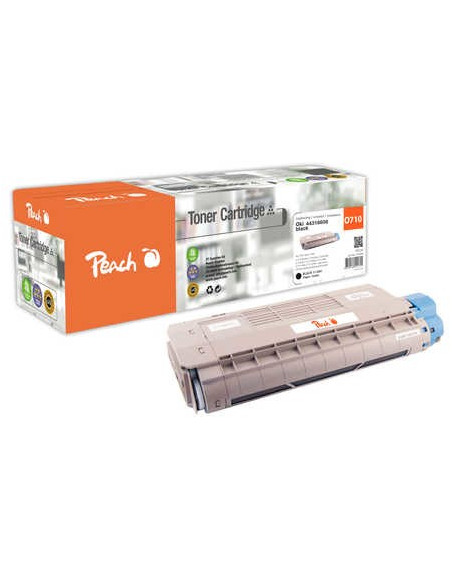 Peach 110596 Kaseta Z Tonerem 1 Szt. Zamiennik Czarny