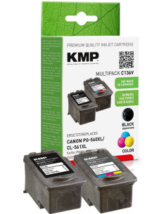 Kmp 1581,4005 Nabój Z Tuszem 3 Szt. Zamiennik Wysoka (Xl) Wydajność Czarny, Cyjan, Purpurowy, Żółty