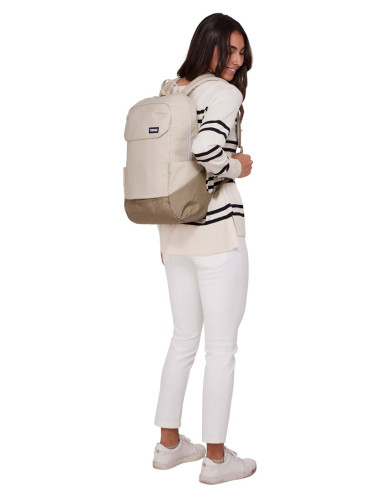 Thule | Lithos | Plecak 20L | Pasuje Do Rozmiaru 16" | Plecak Na Laptopa | Pelikan Szary/Wyblakły Khaki