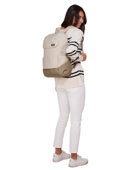 Thule | Lithos | Plecak 20L | Pasuje Do Rozmiaru 16" | Plecak Na Laptopa | Pelikan Szary/Wyblakły Khaki