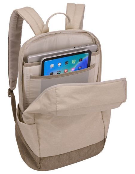 Thule | Lithos | Plecak 20L | Pasuje Do Rozmiaru 16" | Plecak Na Laptopa | Pelikan Szary/Wyblakły Khaki