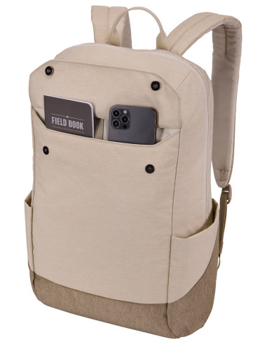Thule | Lithos | Plecak 20L | Pasuje Do Rozmiaru 16" | Plecak Na Laptopa | Pelikan Szary/Wyblakły Khaki