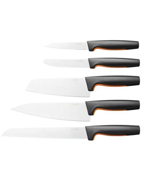 Fiskars 1057558 Sztuciec Kuchenny I Zestaw Noży 5 Szt.