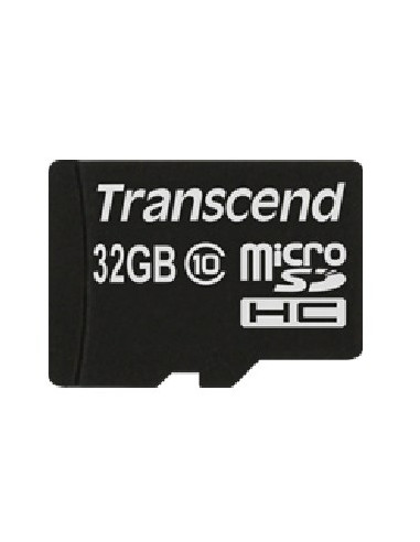 Sd Microsd Card  32Gb Transcend Sdhc Class10 W/Adapter