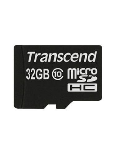 Sd Microsd Card  32Gb Transcend Sdhc Class10 W/Adapter