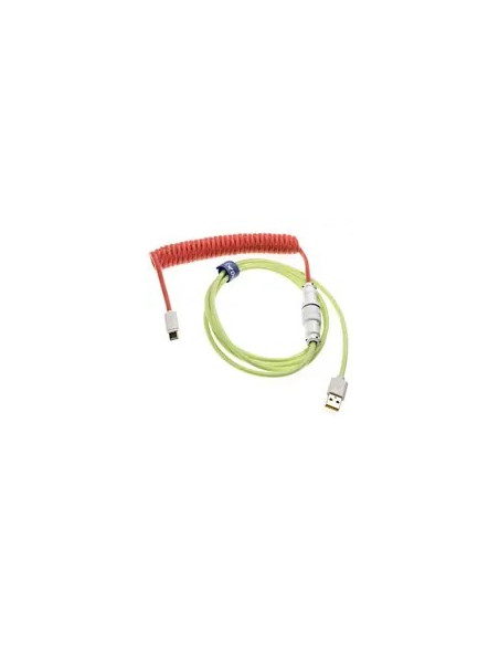 Ducky Premicord Strawberry Frog Spiralny Usb Type-C Do Type-A - 1.8M