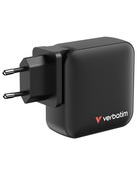 Ładowarka Verbatim Mini Gan 165W 3Xusb-C 1Xusb-A Us/Eu/Uk