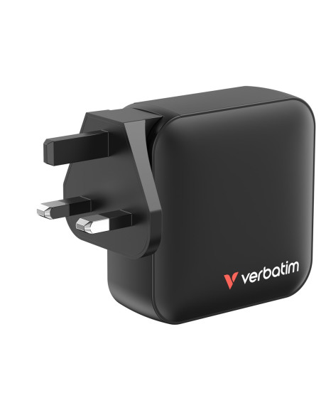 Ładowarka Verbatim Mini Gan 165W 3Xusb-C 1Xusb-A Us/Eu/Uk