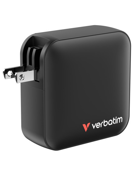 Ładowarka Verbatim Mini Gan 165W 3Xusb-C 1Xusb-A Us/Eu/Uk