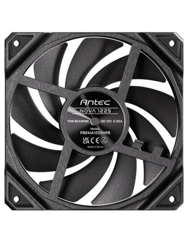 Antec Nova Obudowa Komputera Wentylator 12 Cm Czarny 3 Szt.