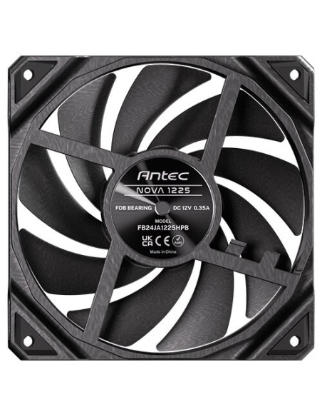 Antec Nova Obudowa Komputera Wentylator 12 Cm Czarny 3 Szt.