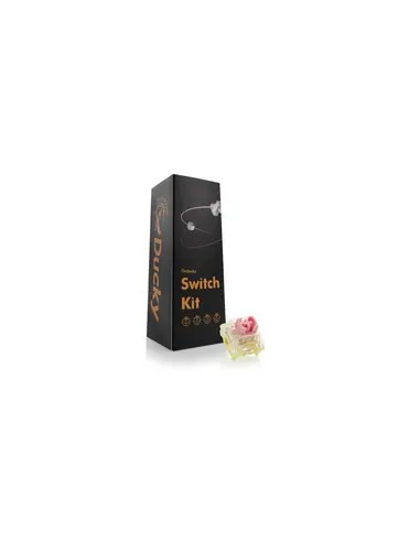 Przełącznik Ducky Ttc Gold Pink, Mechaniczny, 3-Pinowy, Liniowy, Mx-Stem, 37G - 110 Sztuk