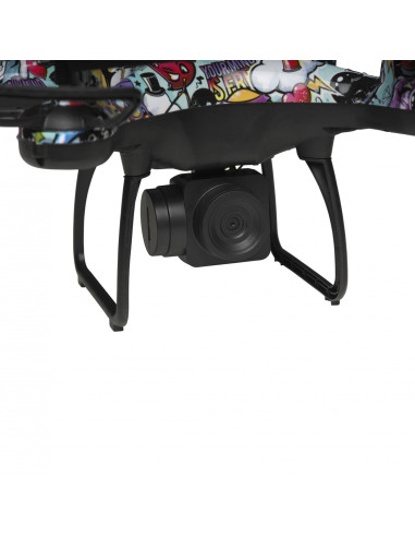Denver Dch-350 Dron Z Kamerą 4 Wirn. Quadcopter 1 Mp 1600 Mah Wielobarwny