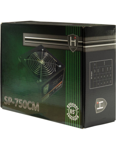 Inter-Tech Hipower Sp-750Cm Moduł Zasilaczy 750 W 20+4 Pin Atx Atx Czarny