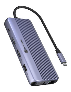 Icy Box Ib-Dk4062-Cpd Przewodowa Usb 3.2 Gen 1 (3.1 Gen 1) Type-C Antracyt