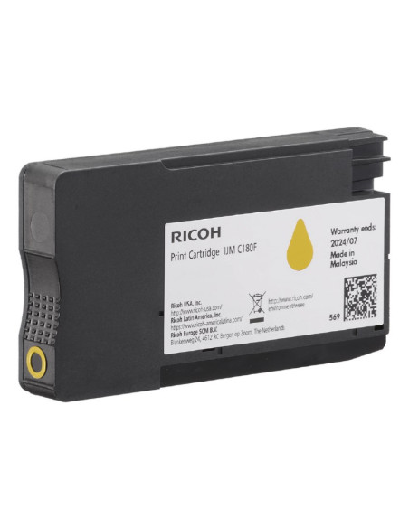 Ricoh 408520 Kaseta Z Tonerem 1 Szt. Oryginalny Żółty