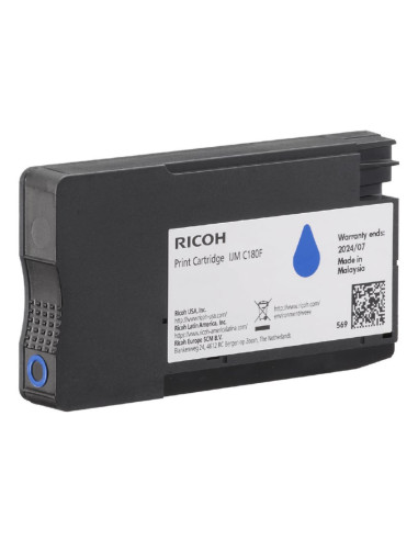 Ricoh 408518 Kaseta Z Tonerem 1 Szt. Oryginalny Cyjan
