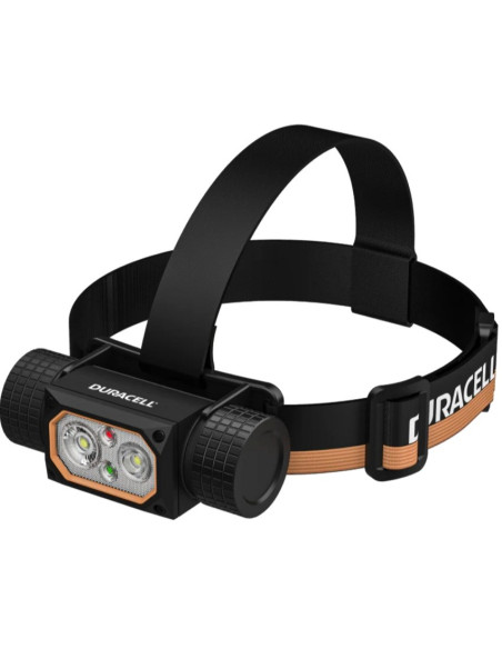Duracell Dh2000R Gift Box Latarka Czołowa Czarny, Pomarańczowy