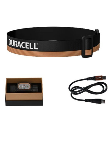 Duracell Dh2000R Gift Box Latarka Czołowa Czarny, Pomarańczowy