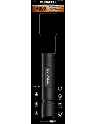 Duracell Df4000R Latarka Czarny