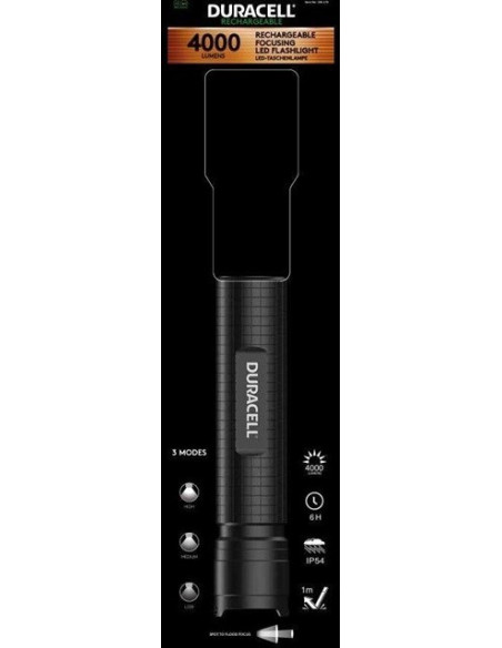 Duracell Df4000R Latarka Czarny