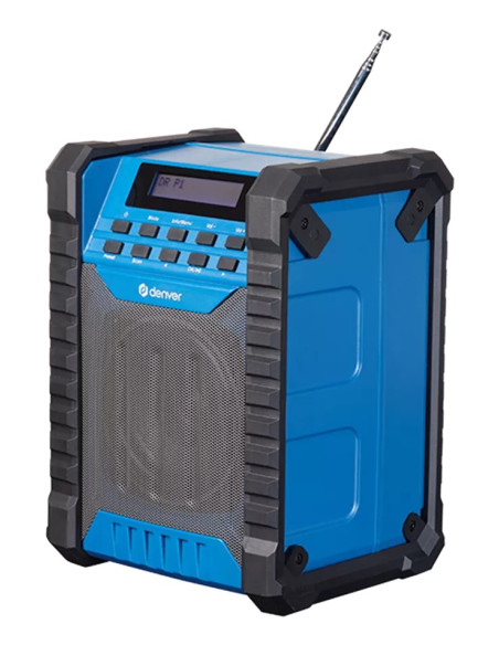 Denver Wrd-60 Radio Przenośny Czarny, Niebieski