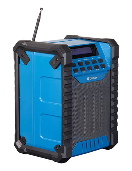 Denver Wrd-60 Radio Przenośny Czarny, Niebieski