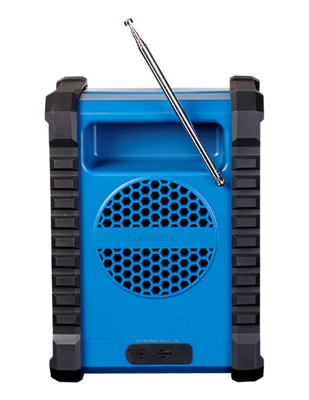 Denver Wrd-60 Radio Przenośny Czarny, Niebieski