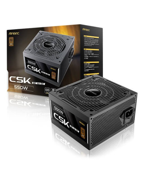 Zasilacz Antec Csk 550 Dc Ec 80+B 550W Sprzedaż Detaliczna