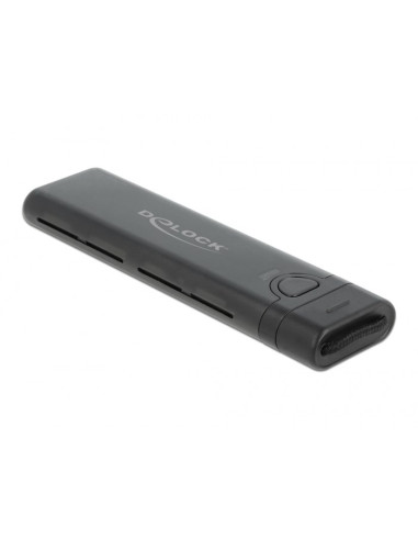 Delock Obudowa Zewnętrzna Usb Type-C Na M.2 Nvme Pcie Lub Sata Ssd - Beznarzędziowa