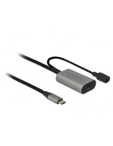 Delock 85392 Kabel Usb Usb 3.2 Gen 1 (3.1 Gen 1) 5 M Usb C Czarny, Szary