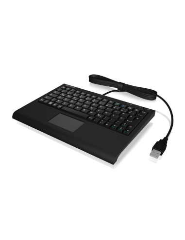Keysonic Ack-3410 (Us) Klawiatura Biuro Usb Us English Czarny