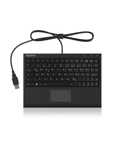 Keysonic Ack-3410 (Us) Klawiatura Biuro Usb Us English Czarny