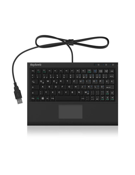Keysonic Ack-3410 (Us) Klawiatura Biuro Usb Us English Czarny