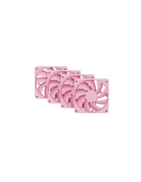 Hyte Fan- -Fa12-Sm-4 System Chłodzenia Komputerów Procesor Wentylator 12 Cm Różowy 4 Szt.