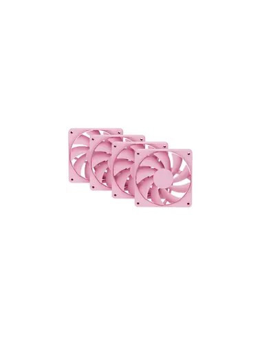 Hyte Fan- -Fa12-Sm-4 System Chłodzenia Komputerów Procesor Wentylator 12 Cm Różowy 4 Szt.
