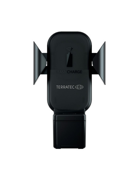 Terratec Chargeair All Car Uchwyt Aktywny Telefon Komórkowy/Smartfon, Smartwatch Czarny