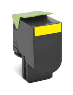 Lexmark 80C2Hye Kaseta Z Tonerem 1 Szt. Oryginalny Żółty