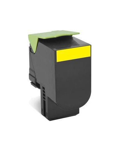 Lexmark 80C2Hye Kaseta Z Tonerem 1 Szt. Oryginalny Żółty
