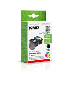 Kmp C97V Nabój Z Tuszem 2 Szt. Zamiennik Wysoka (Xl) Wydajność Czarny, Cyjan, Purpurowy, Żółty 2